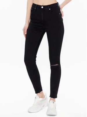 Calvin Klein Jeans Jeansy J20J220616 Czarny Skinny Fit