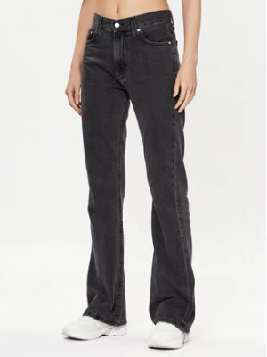 Calvin Klein Jeans Jeansy J20J221234 Czarny Straight Leg
