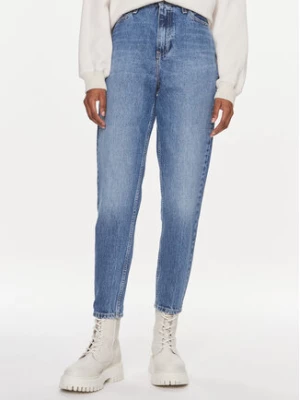 Calvin Klein Jeans Jeansy J20J221682 Niebieski Mom Fit