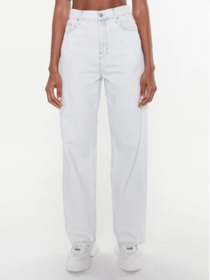 Calvin Klein Jeans Jeansy J20J221850 Niebieski Relaxed Fit