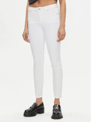 Calvin Klein Jeans Jeansy J20J222778 Biały Skinny Fit