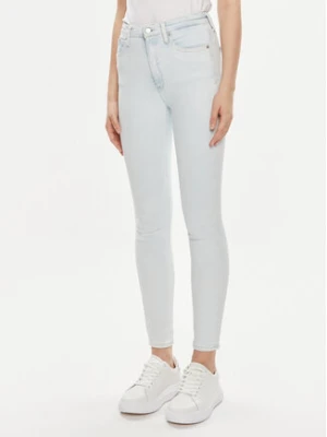Calvin Klein Jeans Jeansy J20J223308 Niebieski Skinny Fit
