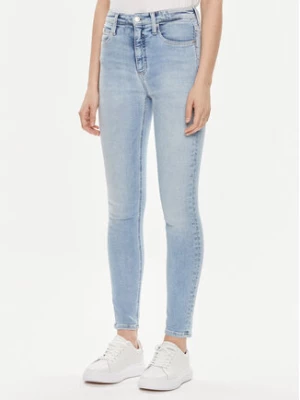 Calvin Klein Jeans Jeansy J20J223312 Niebieski Skinny Fit