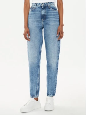 Calvin Klein Jeans Jeansy J20J223655 Niebieski Mom Fit