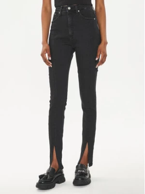 Calvin Klein Jeans Jeansy J20J223715 Czarny Super Skinny Fit