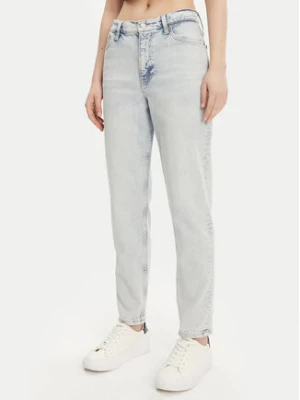Calvin Klein Jeans Jeansy J20J225139 Niebieski Mom Fit