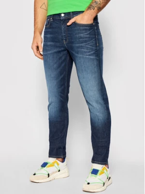 Calvin Klein Jeans Jeansy J30J317659 Granatowy Slim Fit