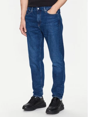 Calvin Klein Jeans Jeansy J30J322819 Niebieski Taper Fit