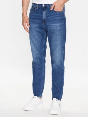 Calvin Klein Jeans Jeansy J30J323353 Granatowy Slim Fit