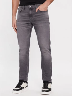 Calvin Klein Jeans Jeansy J30J323861 Szary Slim Fit