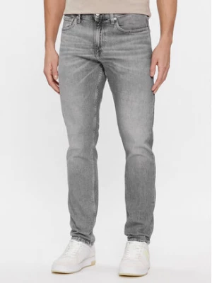 Calvin Klein Jeans Jeansy J30J324191 Szary Slim Fit