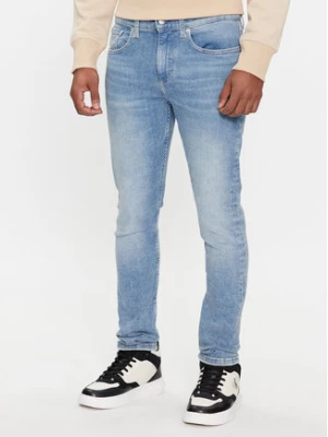 Calvin Klein Jeans Jeansy J30J324585 Niebieski Skinny Fit