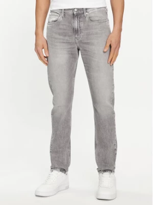 Calvin Klein Jeans Jeansy J30J324833 Szary Slim Fit