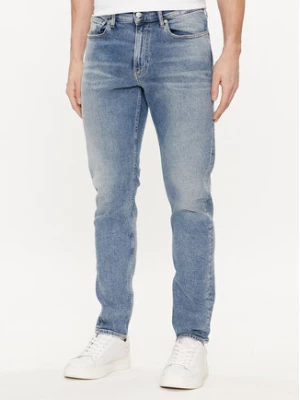 Calvin Klein Jeans Jeansy J30J324844 Niebieski Slim Fit
