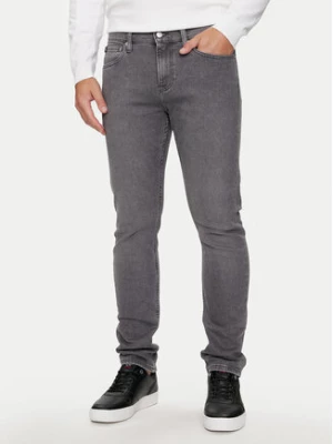 Calvin Klein Jeans Jeansy J30J325730 Szary Slim Fit