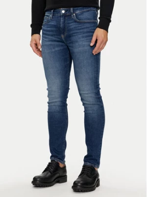 Calvin Klein Jeans Jeansy J30J325740 Niebieski Skinny Fit