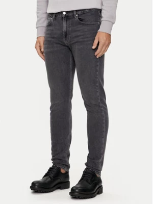 Calvin Klein Jeans Jeansy J30J325741 Szary Tapered Fit