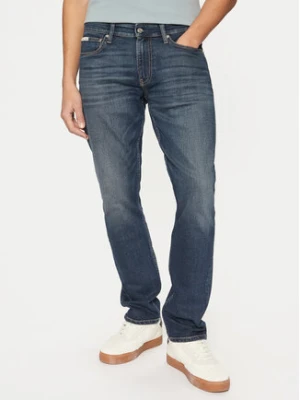 Calvin Klein Jeans Jeansy J30J326518 Granatowy Slim Fit