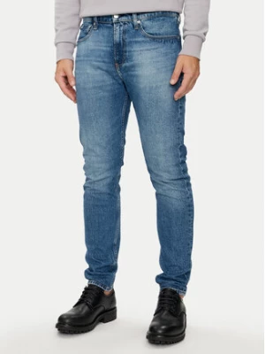 Calvin Klein Jeans Jeansy J30J326789 Niebieski Tapered Fit