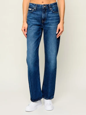 Calvin Klein Jeans Jeansy Julius | Straight fit granatowy