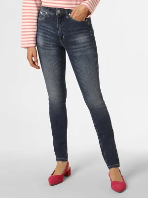 Calvin Klein Jeans Jeansy Kobiety niebieski jednolity,