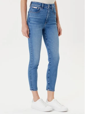 Calvin Klein Jeans Jeansy LV047B769G Niebieski Skinny Fit
