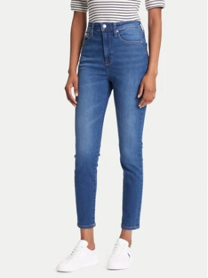 Calvin Klein Jeans Jeansy LV047B773G Granatowy Skinny Fit