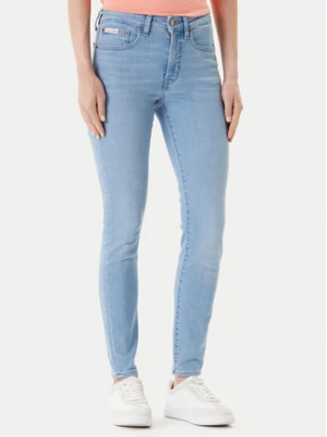 Calvin Klein Jeans Jeansy LV047C776G Niebieski Skinny Fit