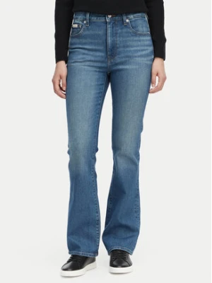 Calvin Klein Jeans Jeansy LV047F666G Granatowy Bootcut Fit