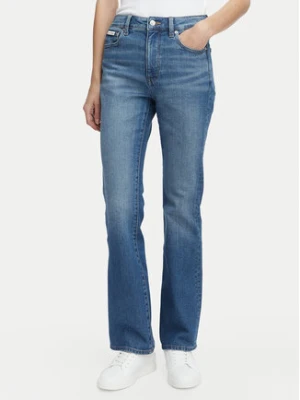 Calvin Klein Jeans Jeansy LV047F666G Granatowy Bootcut Fit