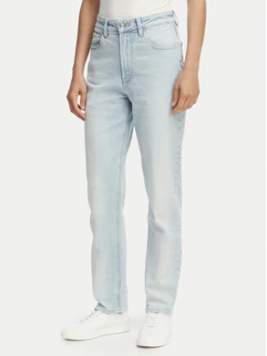 Calvin Klein Jeans Jeansy LV047F669G Niebieski Mom Fit