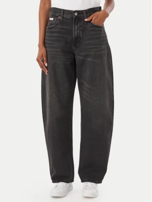Calvin Klein Jeans Jeansy LV047F686G Czarny Barrel Fit