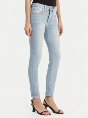 Calvin Klein Jeans Jeansy LV047F705G Błękitny Skinny Fit