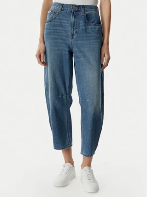 Calvin Klein Jeans Jeansy LV047G748G Niebieski Barrel Fit