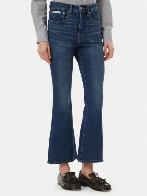 Calvin Klein Jeans Jeansy LV047H666G Niebieski Flare Fit