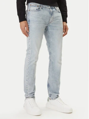 Calvin Klein Jeans Jeansy LV04RF741G Niebieski Slim Taper Fit