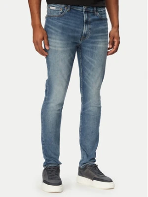 Calvin Klein Jeans Jeansy LV04RG793G Niebieski Skinny Fit
