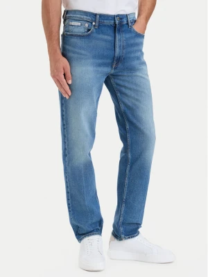 Calvin Klein Jeans Jeansy LV04RH743G Niebieski Straight Fit