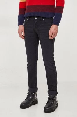 Calvin Klein Jeans jeansy męskie kolor czarny