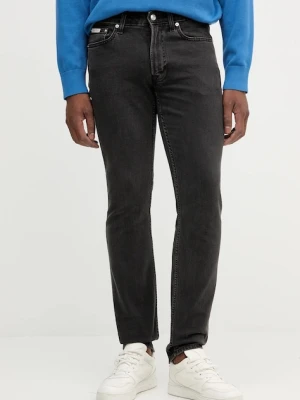 Calvin Klein Jeans jeansy męskie kolor czarny LV04RB738G