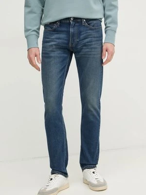 Calvin Klein Jeans jeansy męskie kolor granatowy J30J326518