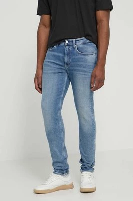 Calvin Klein Jeans jeansy męskie kolor niebieski