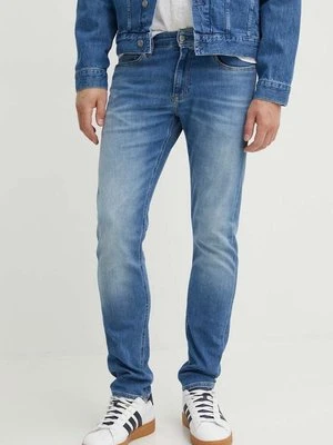 Calvin Klein Jeans jeansy męskie kolor niebieski J30J323685