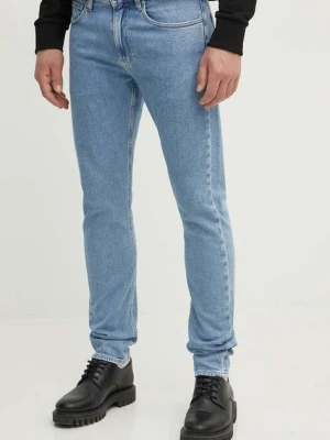 Calvin Klein Jeans jeansy męskie kolor niebieski J30J323690