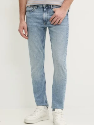 Calvin Klein Jeans jeansy męskie kolor niebieski J30J326522