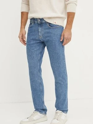 Calvin Klein Jeans jeansy męskie kolor niebieski J30J327082