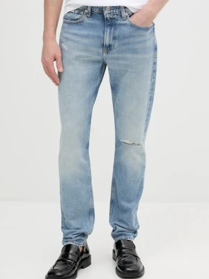 Calvin Klein Jeans jeansy męskie kolor niebieski J30J327167