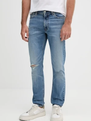 Calvin Klein Jeans jeansy męskie kolor niebieski LV04LB780G