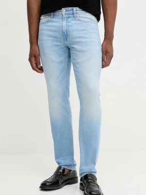 Calvin Klein Jeans jeansy męskie kolor niebieski LV04RC757G