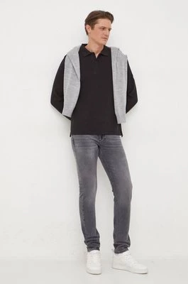 Calvin Klein Jeans jeansy męskie kolor szary